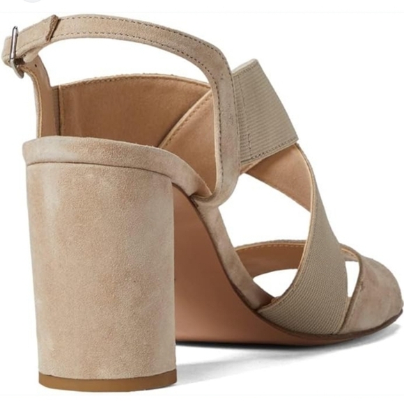 NEW Pelle Moda Cream Strap Sandals ,Size M - Picture 2 of 6